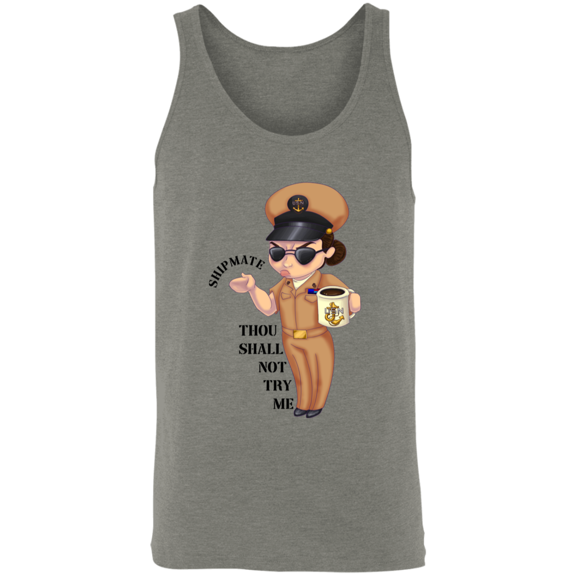 Knife Hand Unisex Tank