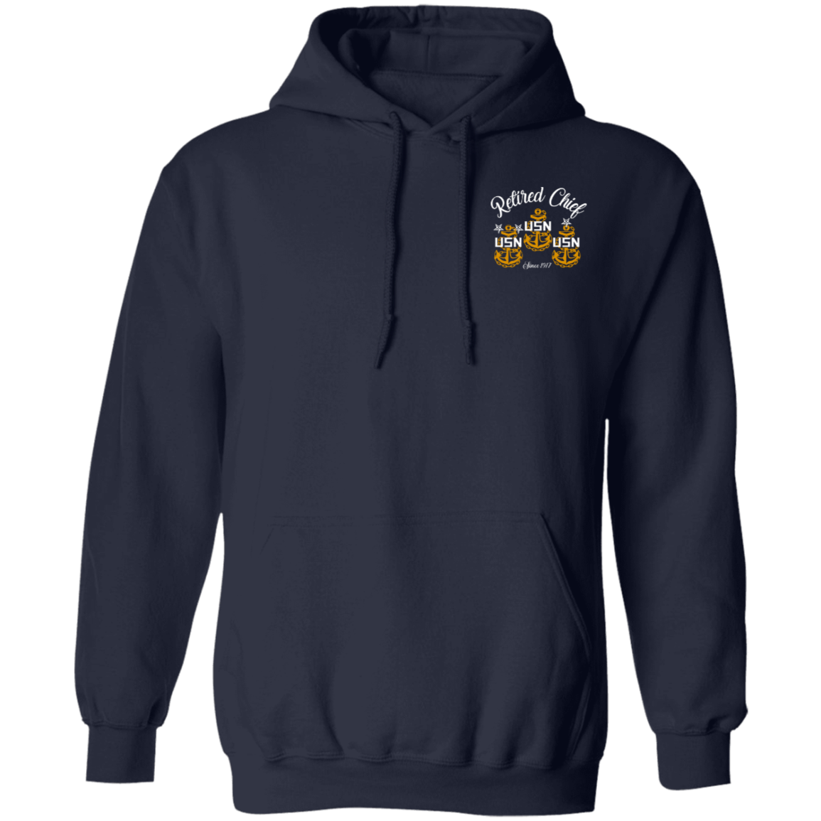 Retired Chief Rose FB Pullover Hoodie