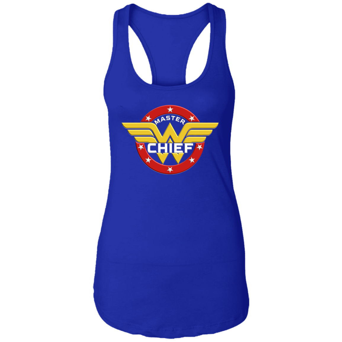 WW Master Chief Ladies Racerback Tank