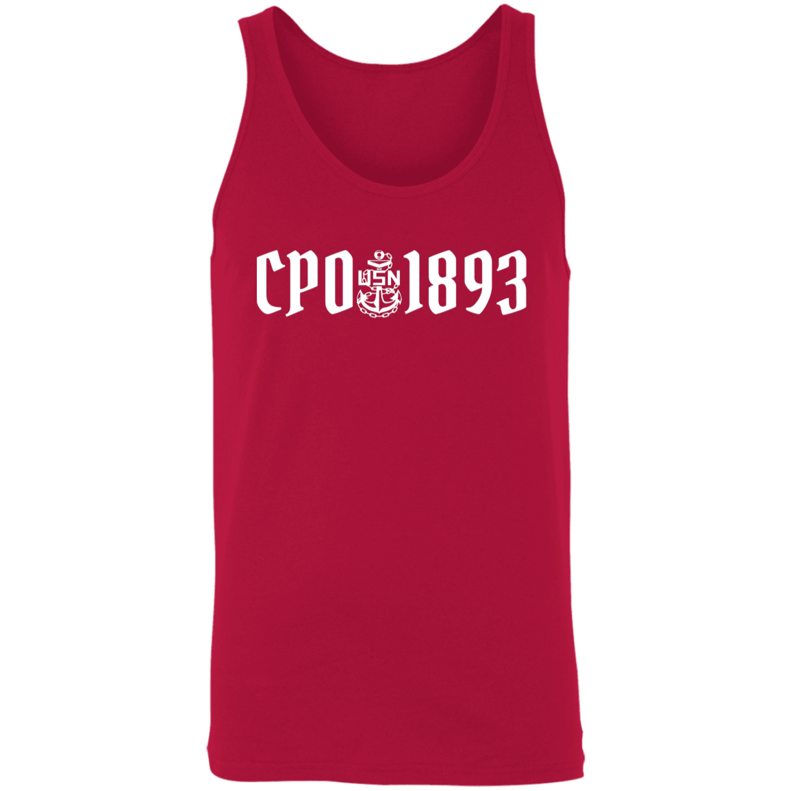 CPO 1893 White Unisex Tank