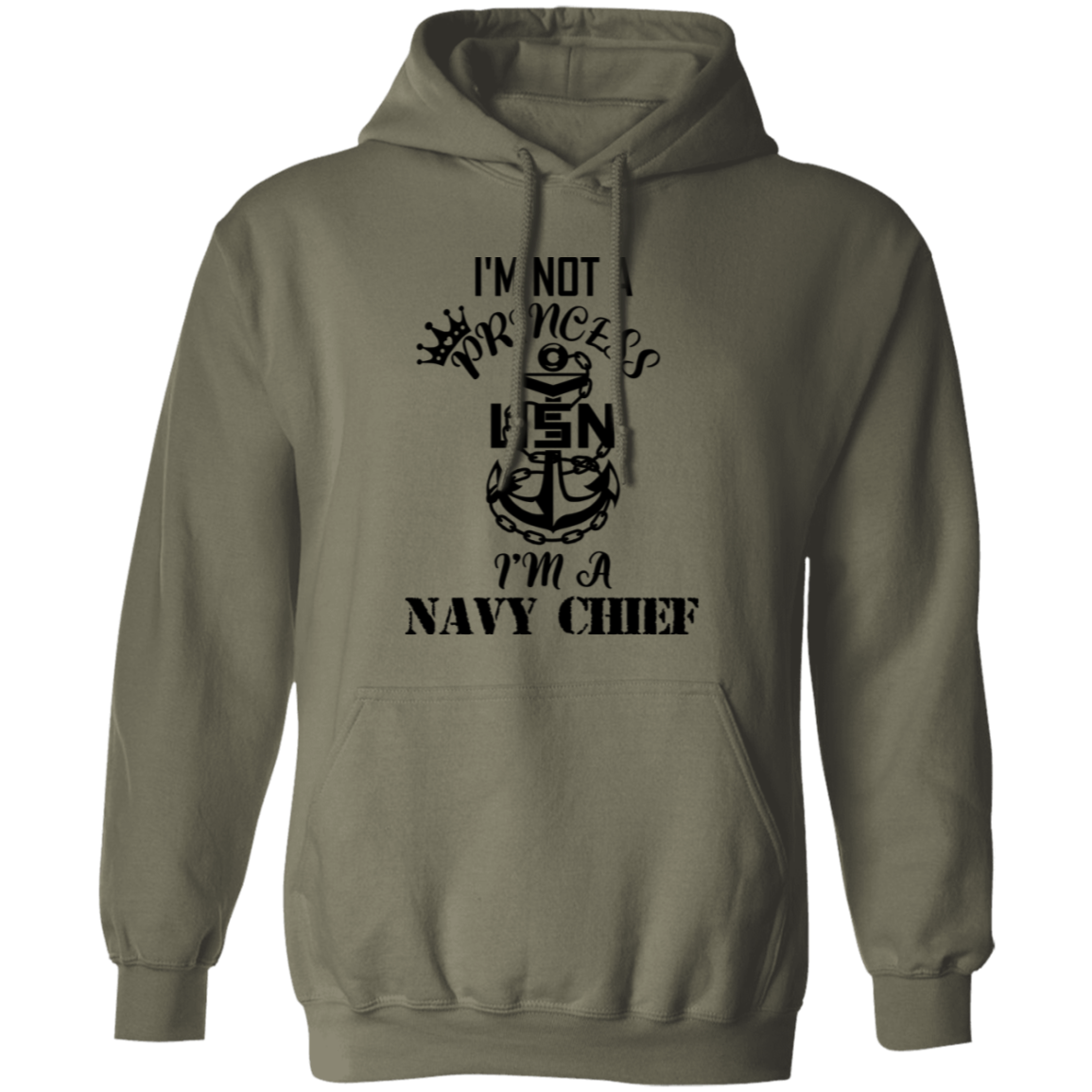 I'm not a Princess Pullover Hoodie