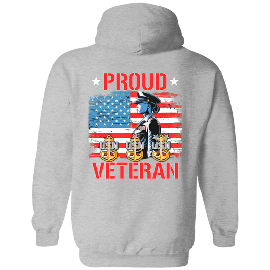 Proud Veteran FB Pullover Hoodie