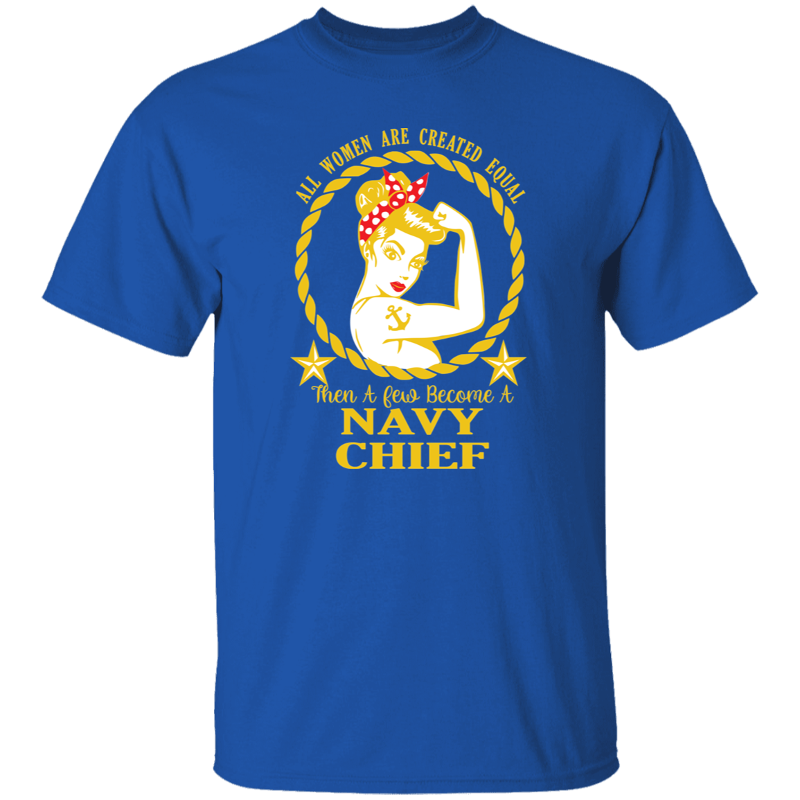 Navy Girl V2 5.3 oz. T-Shirt