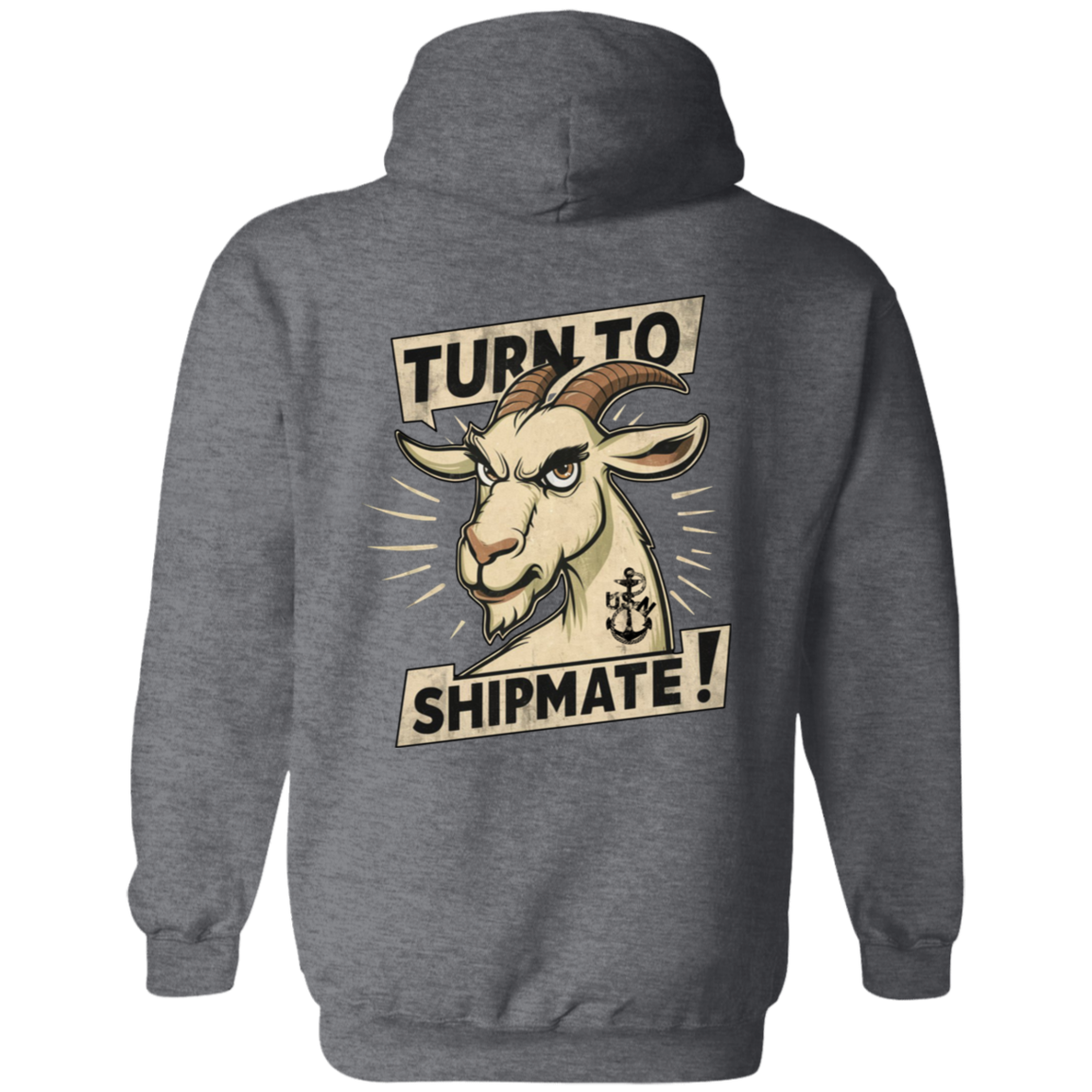 Turn To Shipmate FB Pullover Hoodie