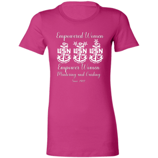 Empowered Women White Design Ladies' Favorite T-Shirt