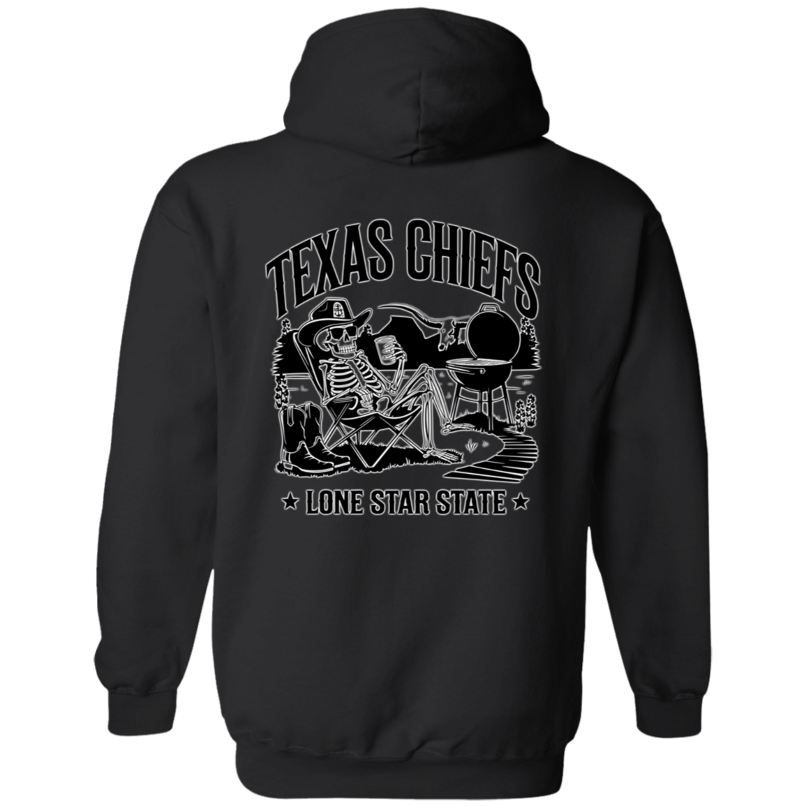 Lone Star State Texas Chiefs FB Pullover Hoodie