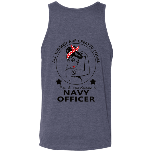 Navy Girl Officer FB Unisex Tank