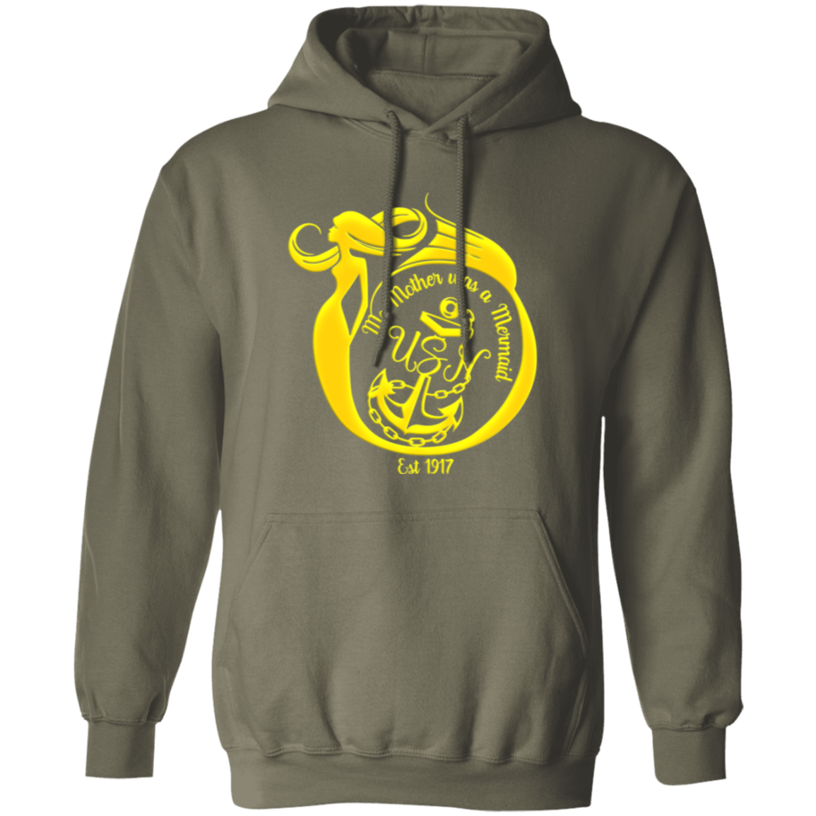 Me Mother Gold Pullover Hoodie