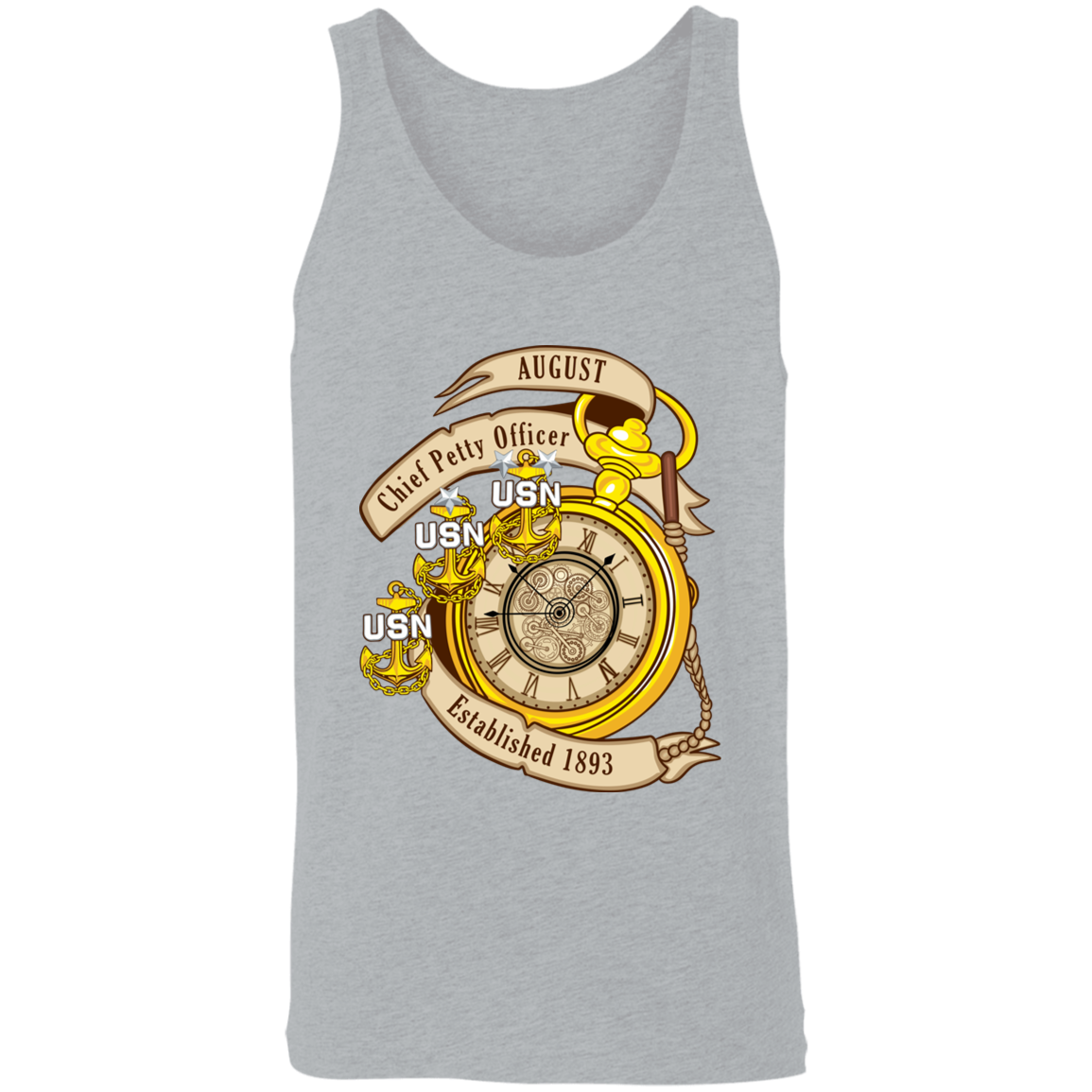 August CPO Unisex Tank