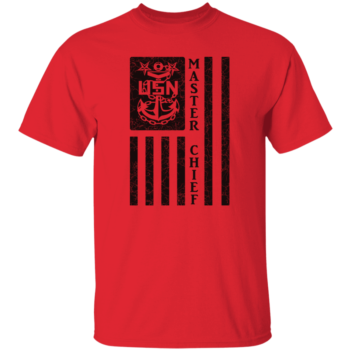 Master Chief Flag 5.3 oz. T-Shirt