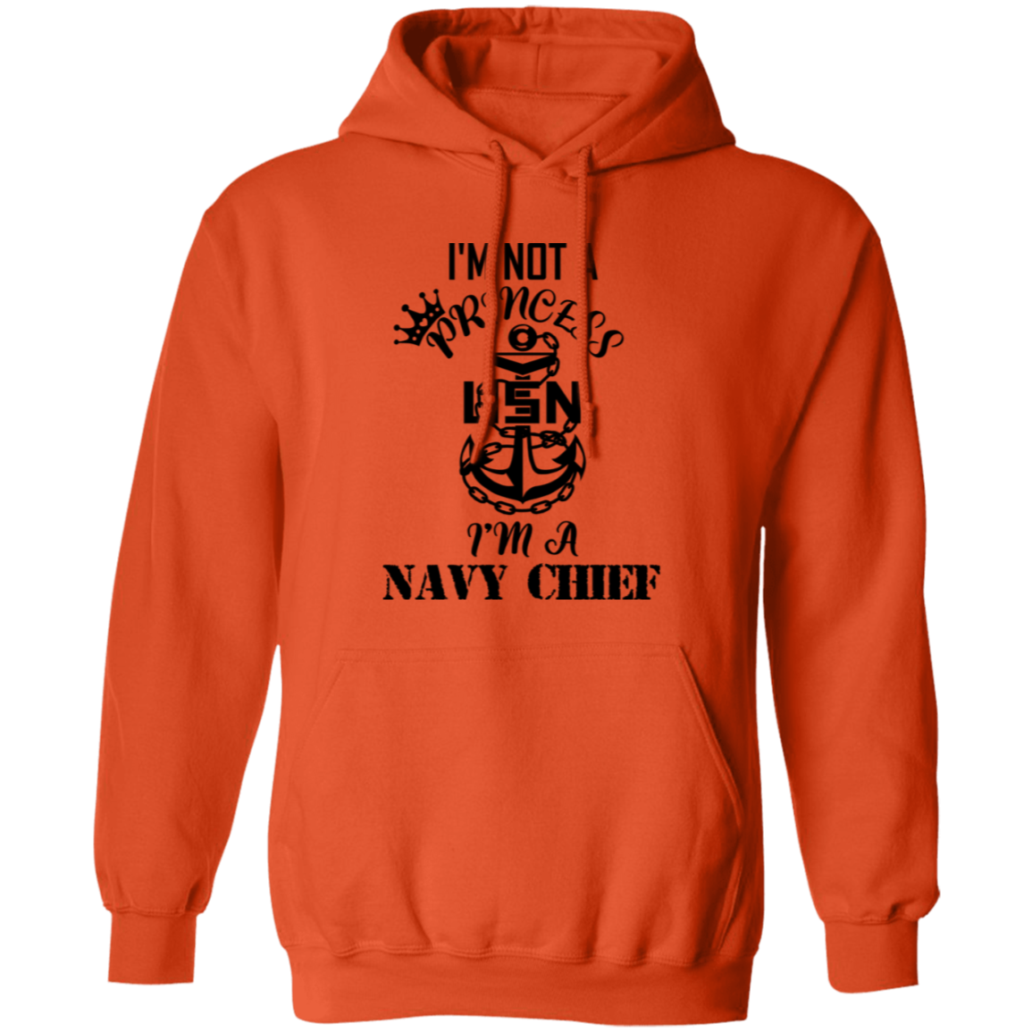 I'm not a Princess Pullover Hoodie
