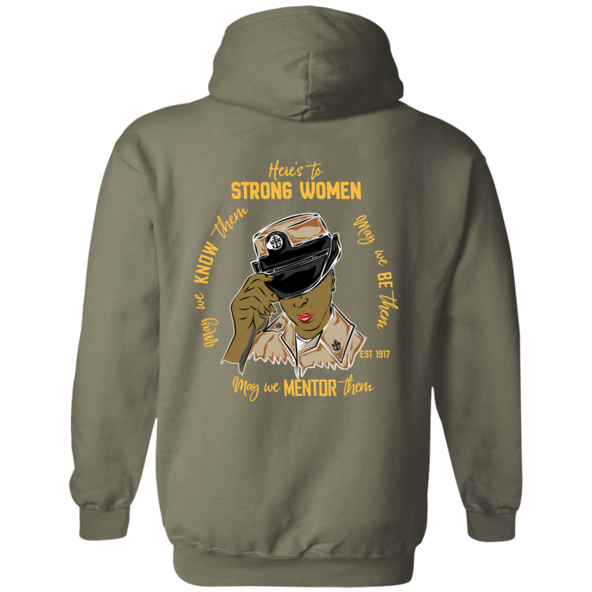 Strong Women V2 Pullover Hoodie