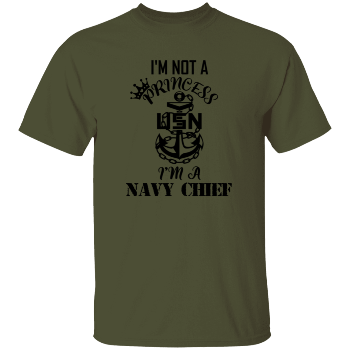 I'm not a Princess 5.3 oz. T-Shirt