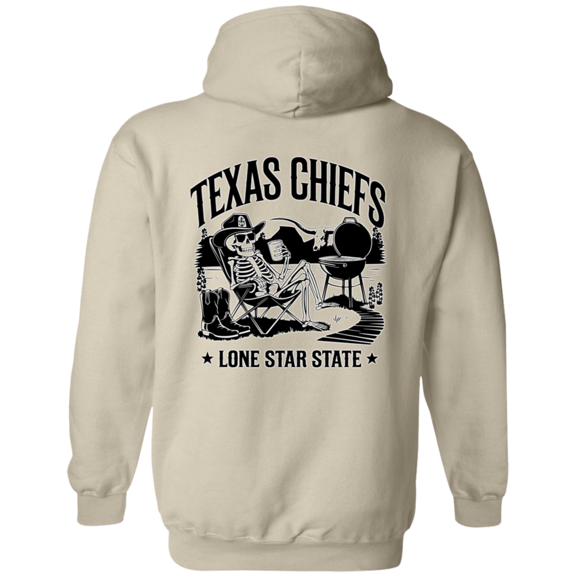 Lone Star State Texas Chiefs FB Pullover Hoodie