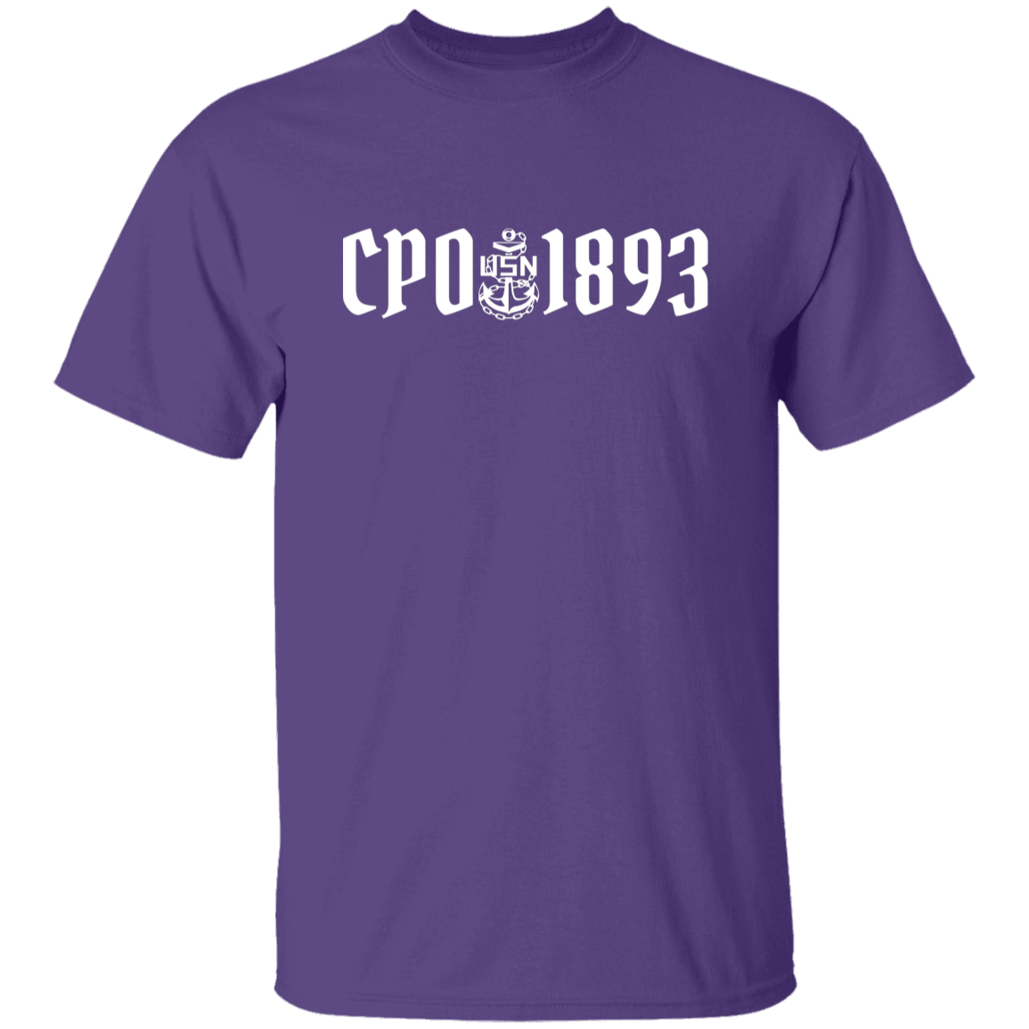 CPO 1893 White 5.3 oz. T-Shirt