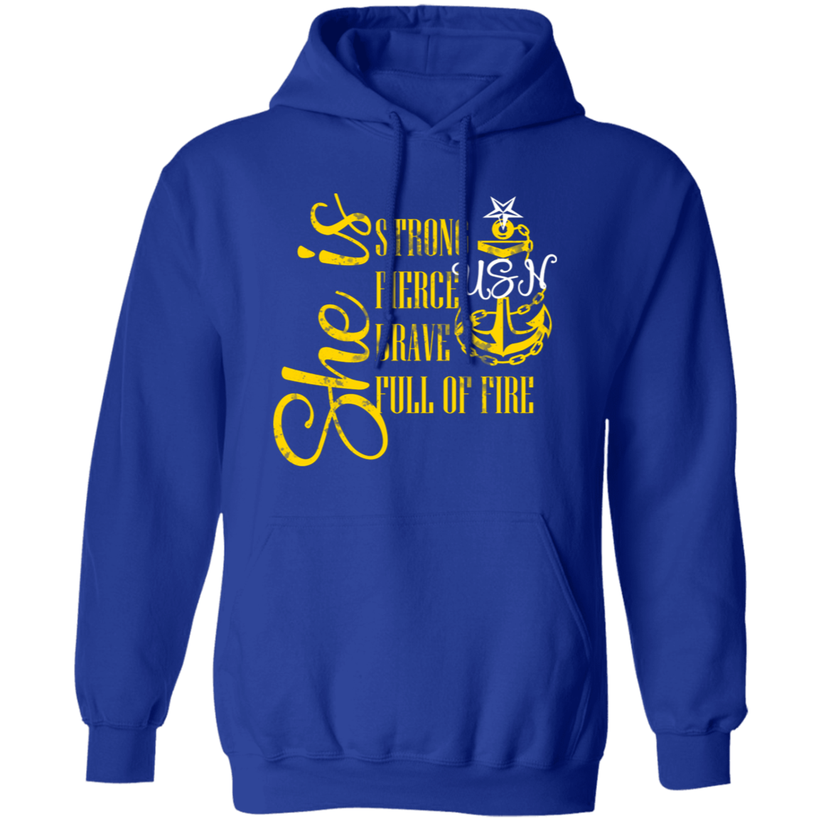 She is Senior Pullover Hoodie