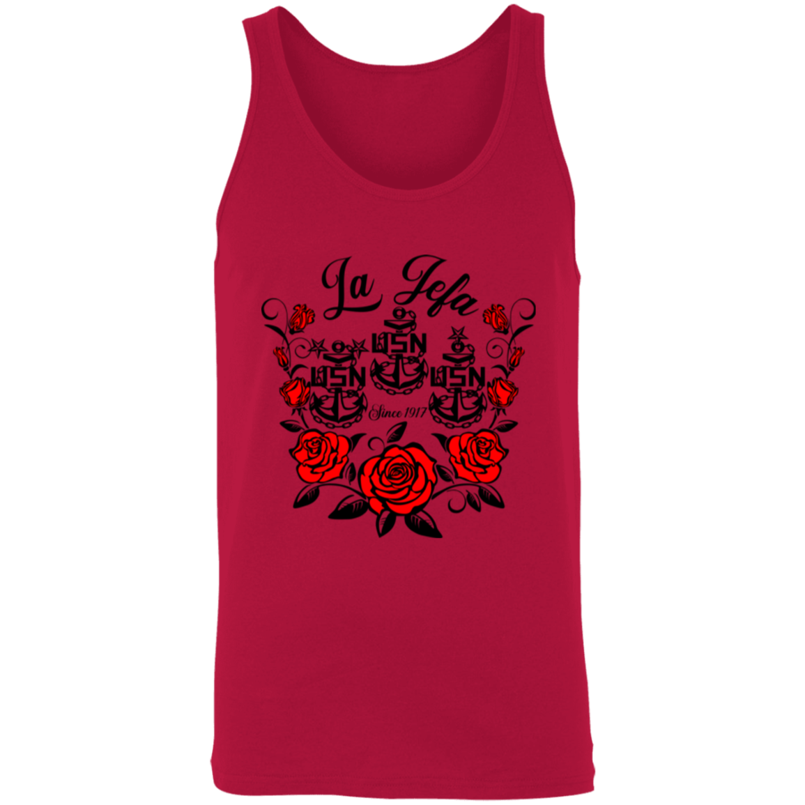 La Jefa Rose Unisex Tank