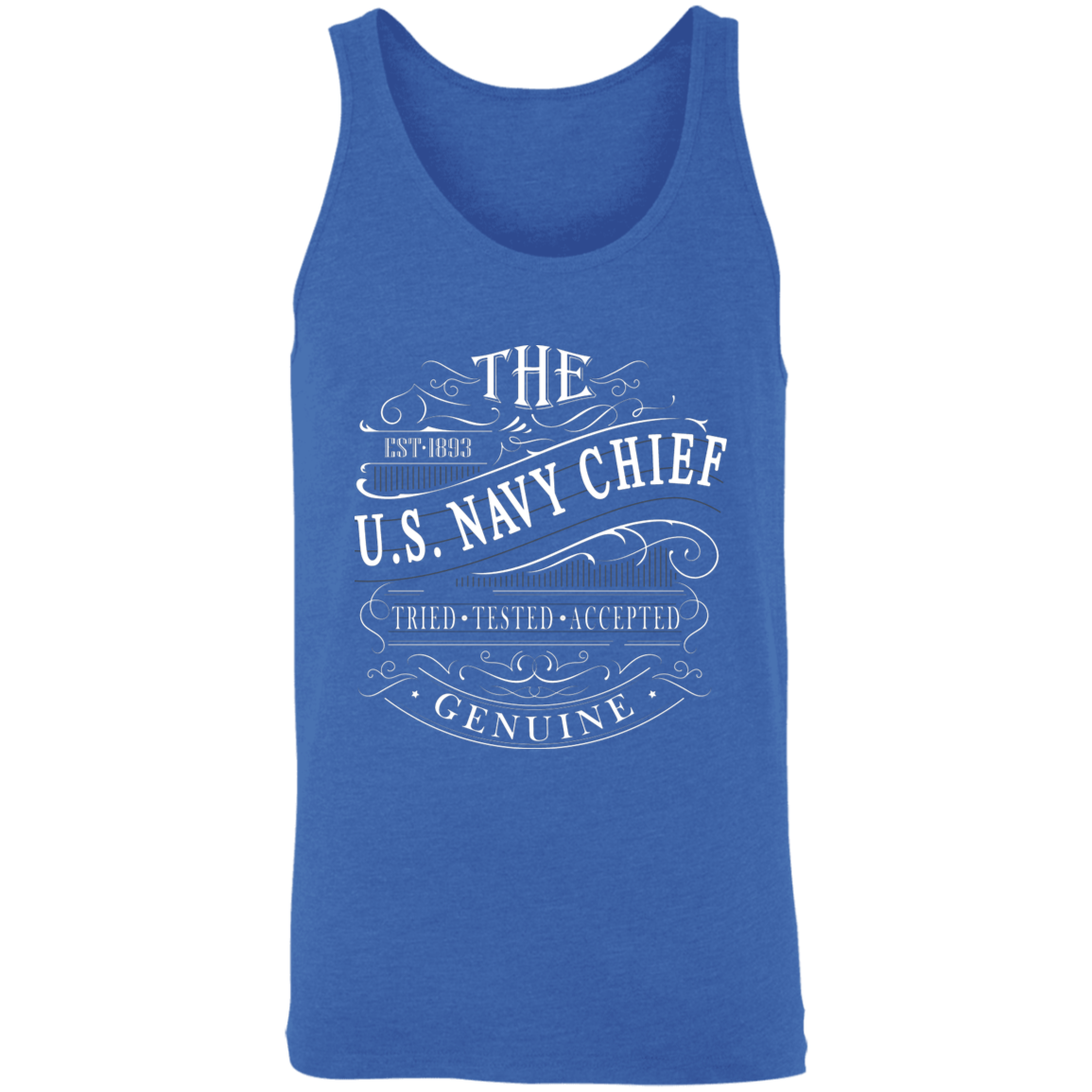 The US Navy Chief Unisex Tank