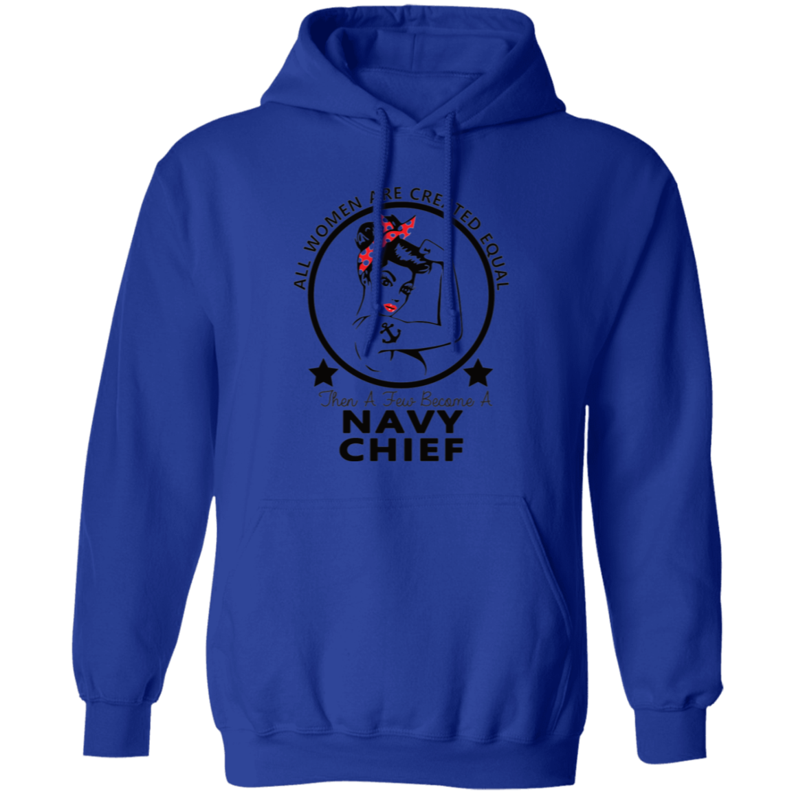 Navy Girl Chief Pullover Hoodie