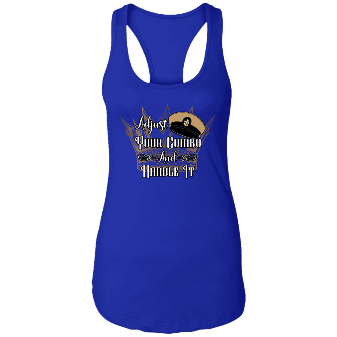 Adjust Your Combo Ladies Racerback Tank