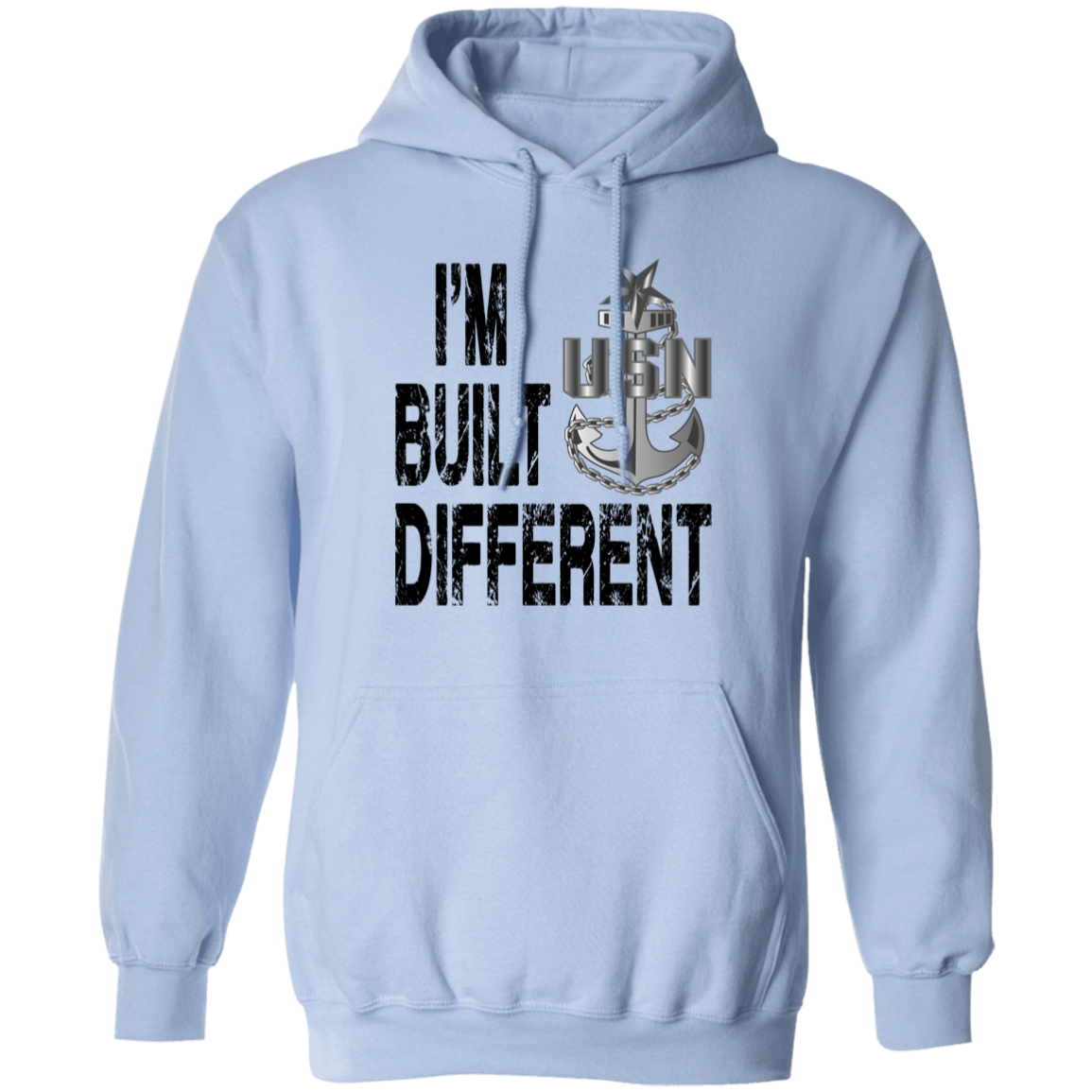 Built Different Senior Chief Pullover Hoodie