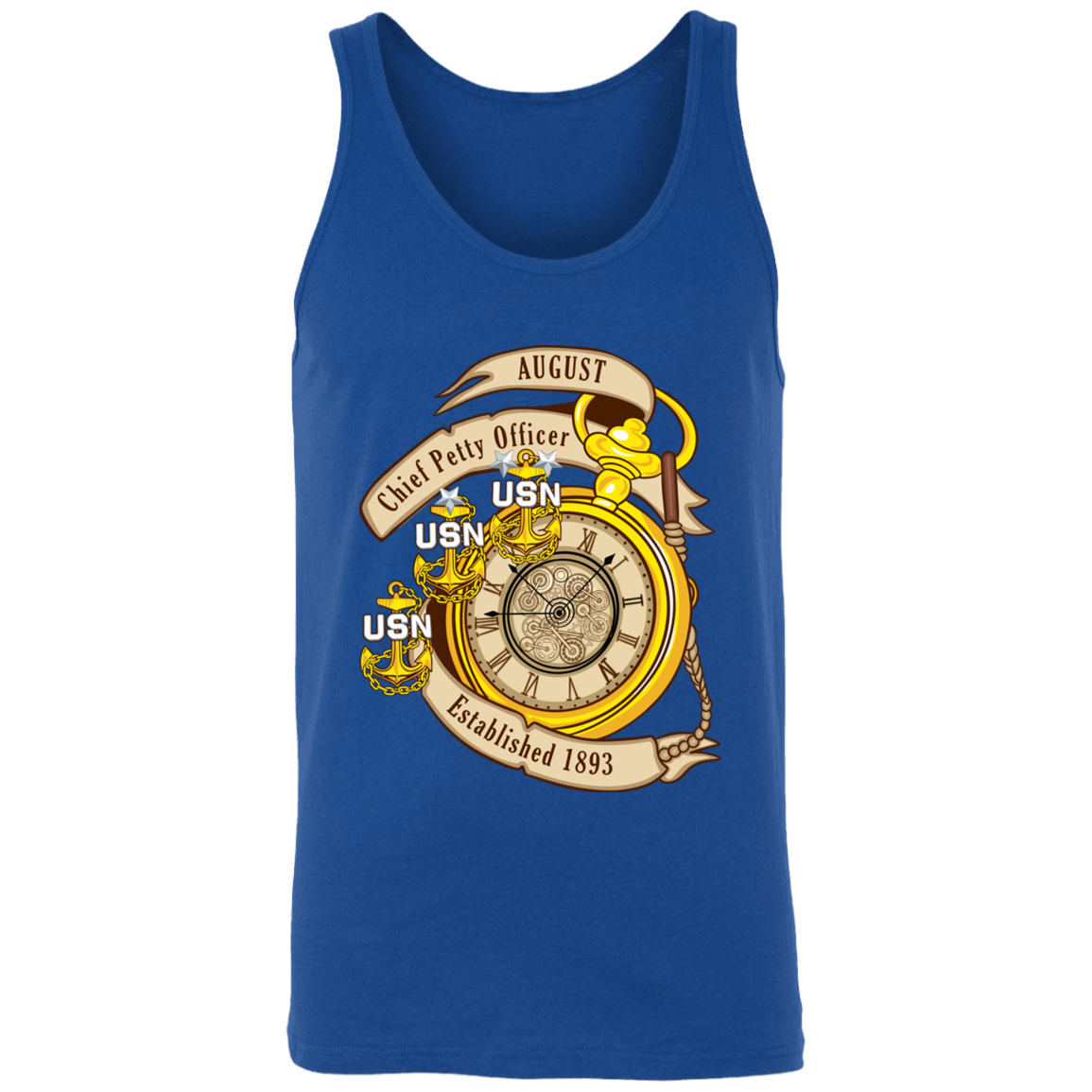 August CPO Unisex Tank
