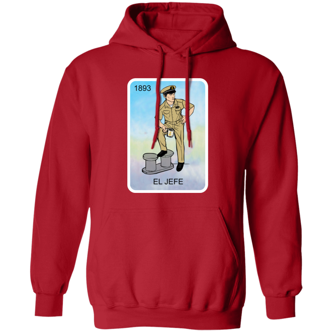El Jefe Card Pullover Hoodie