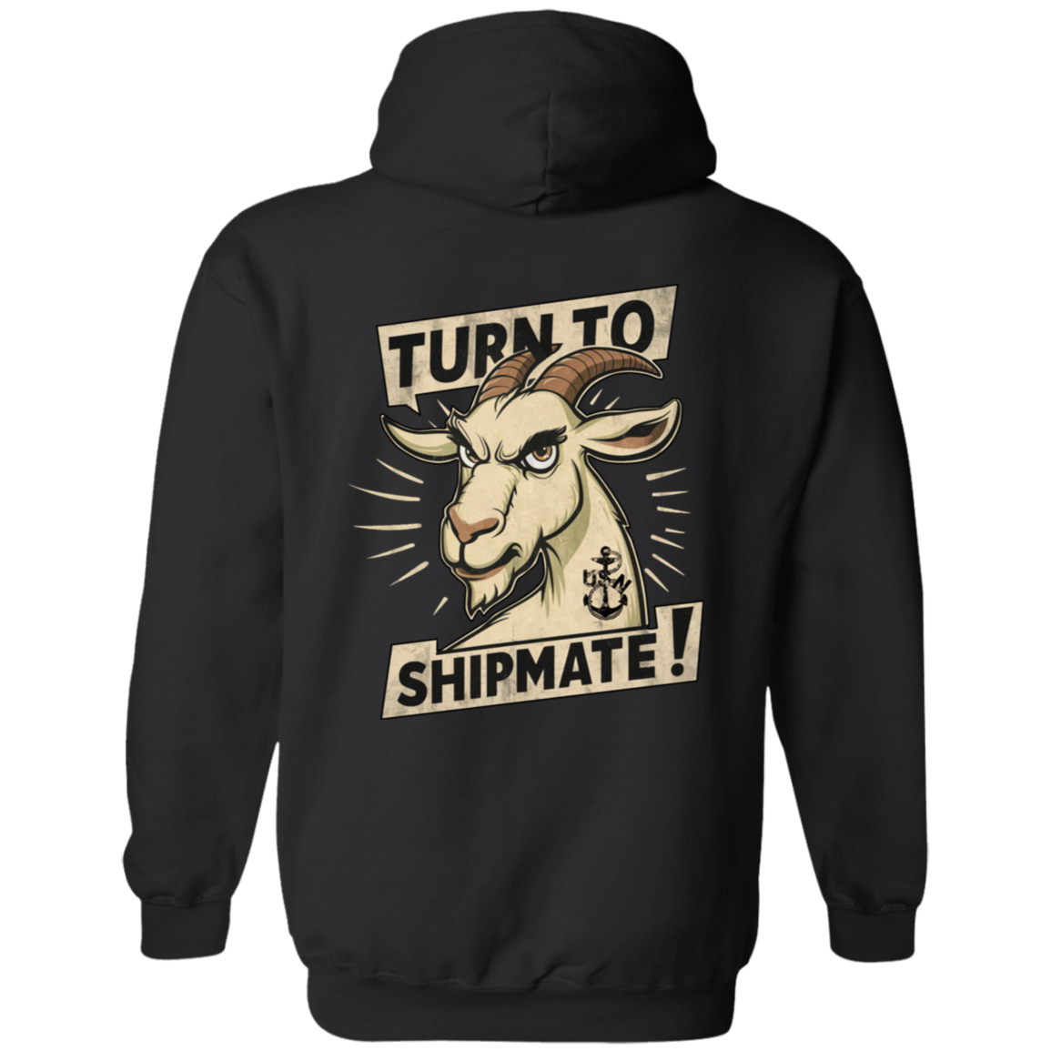 Turn To Shipmate FB Pullover Hoodie