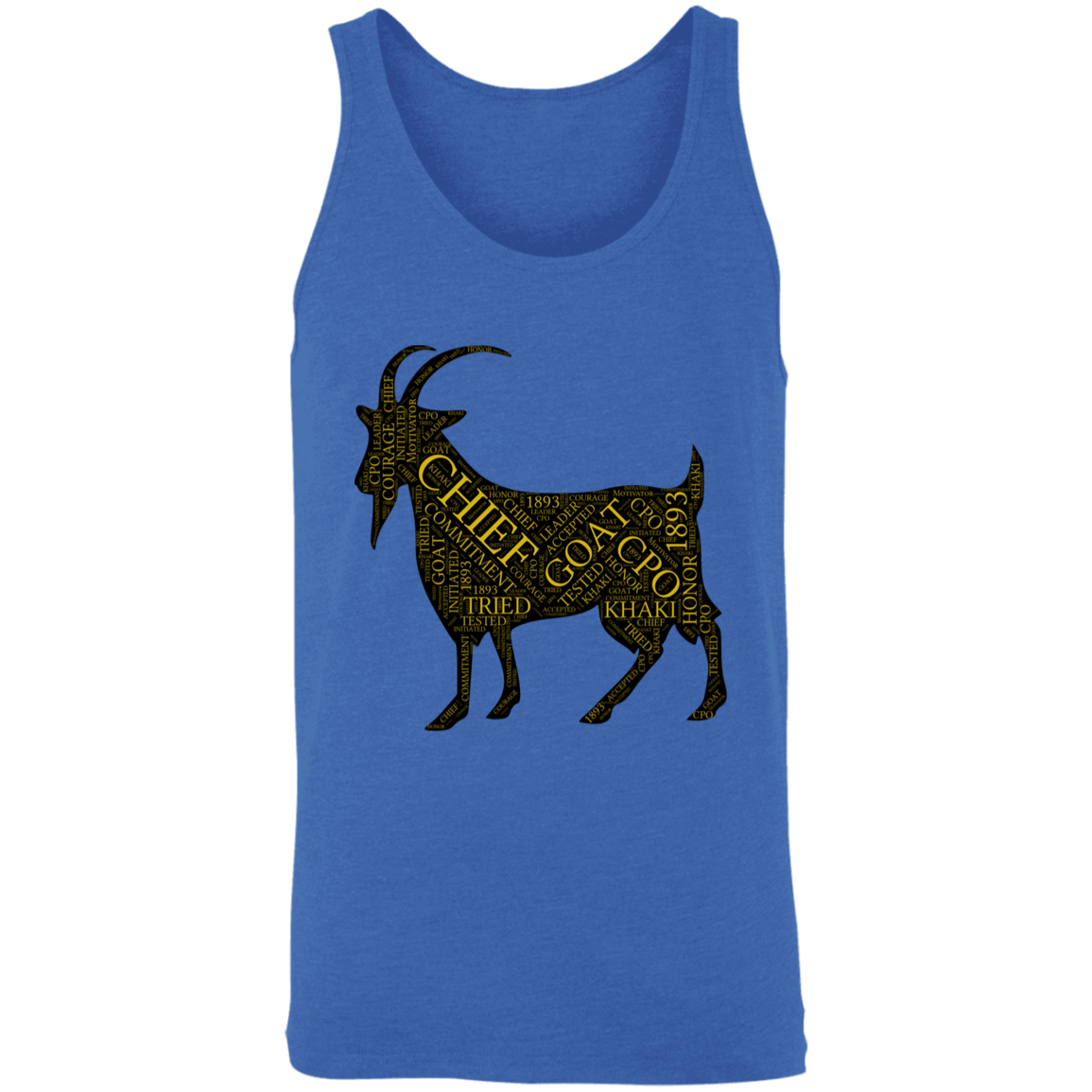 Goat Word Unisex Tank