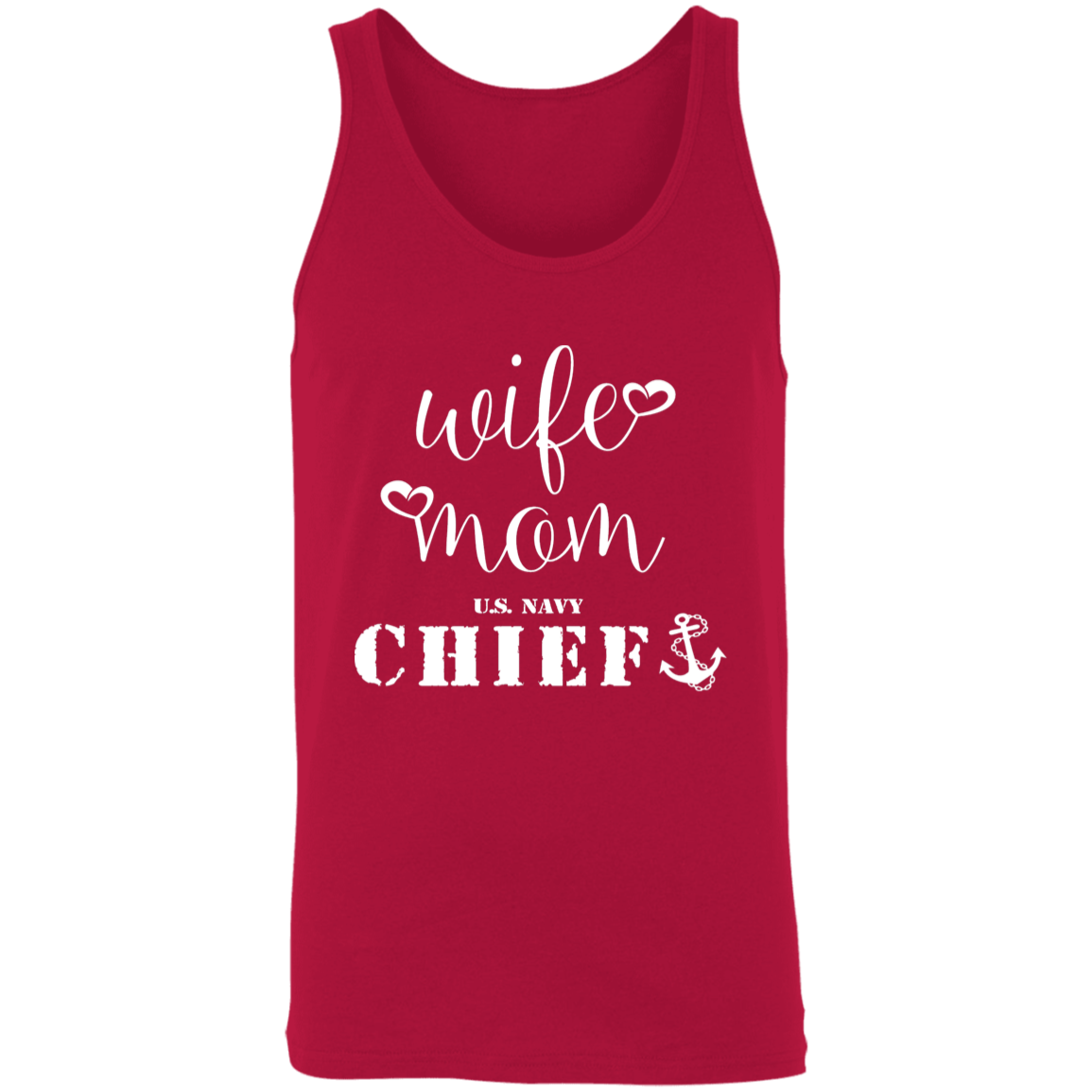 WMC White Unisex Tank