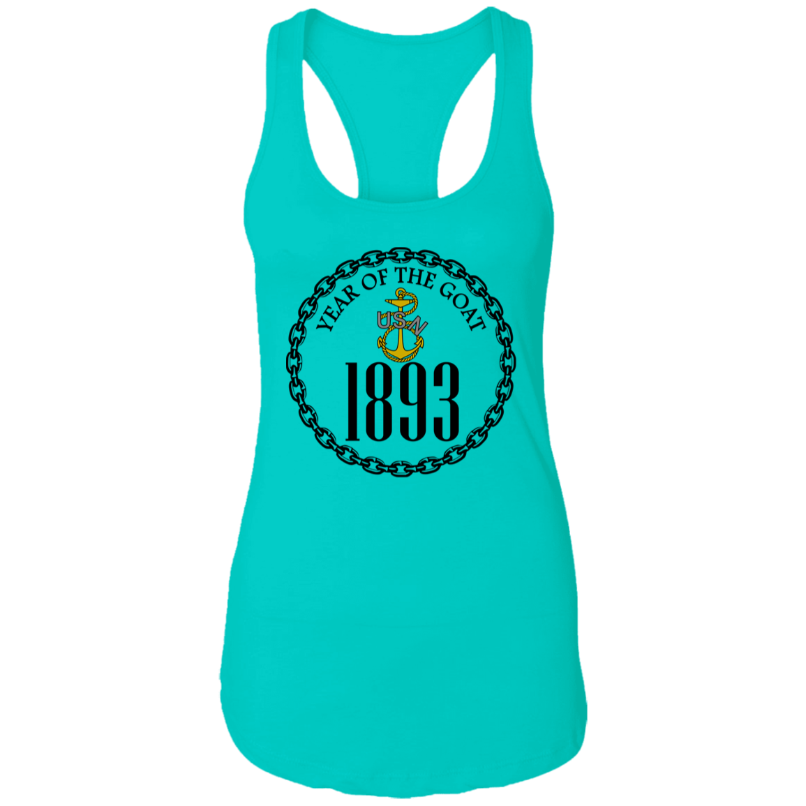Year of the Goat Ladies Racerback Tank