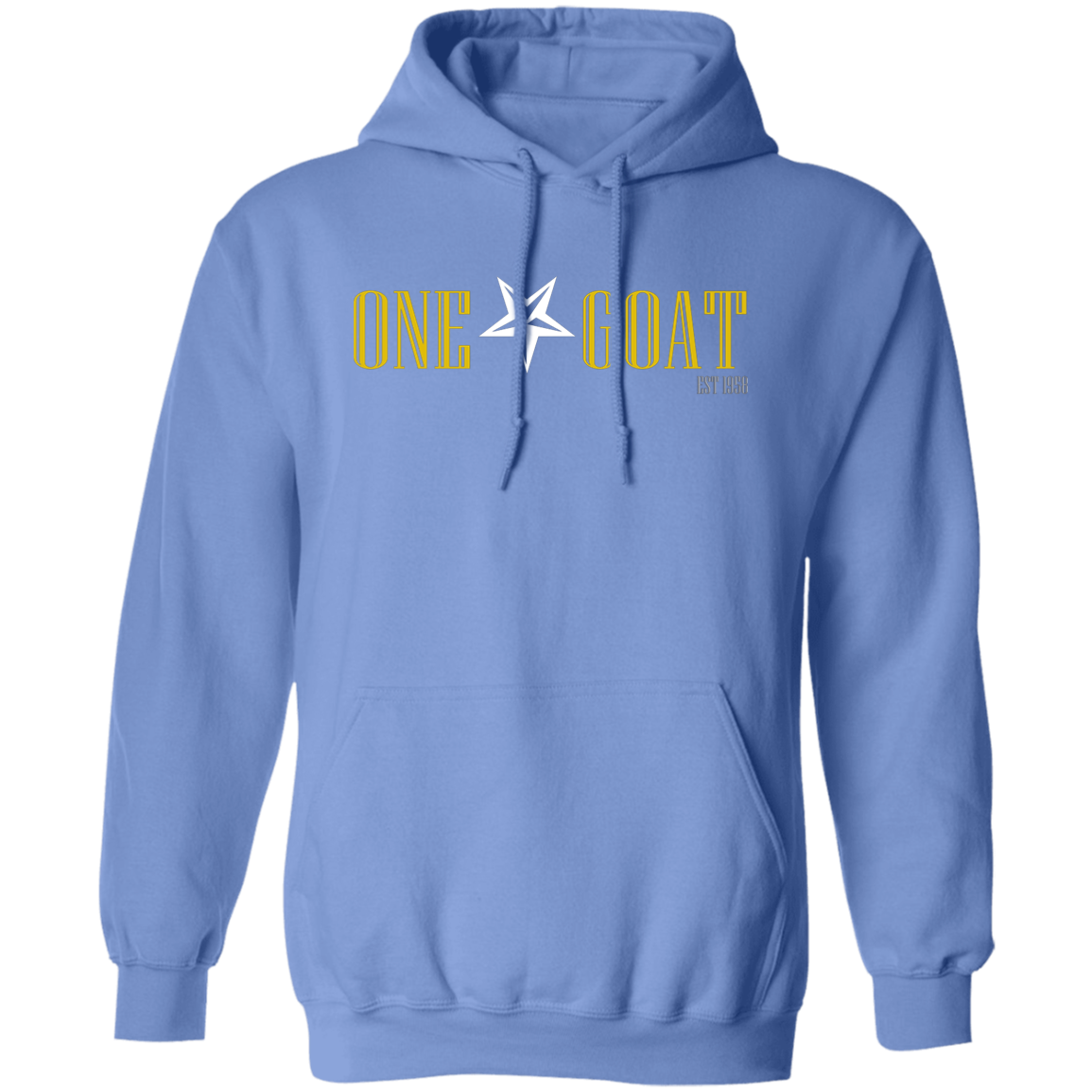 One Star Goat Gold Pullover Hoodie