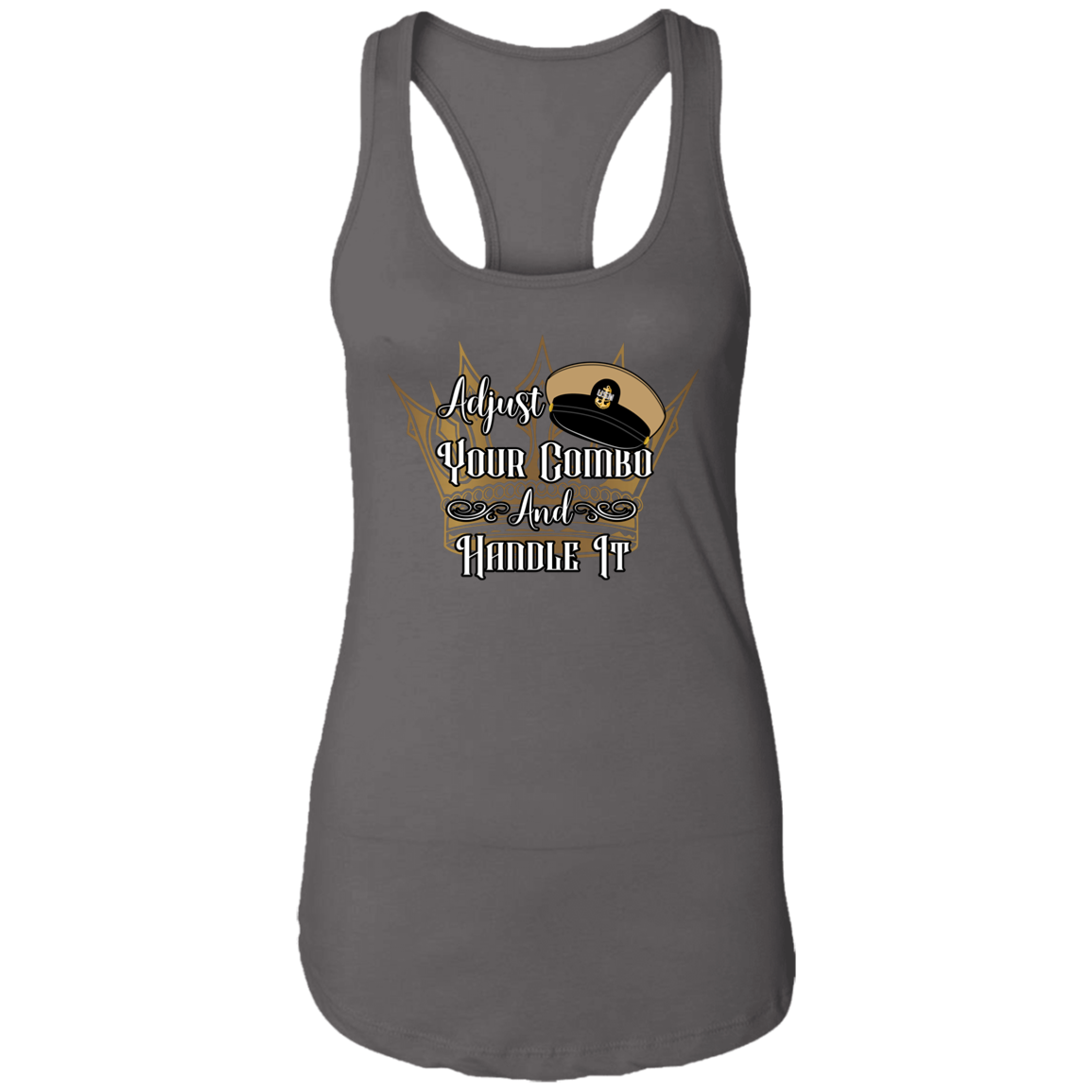 Adjust Your Combo Ladies Racerback Tank