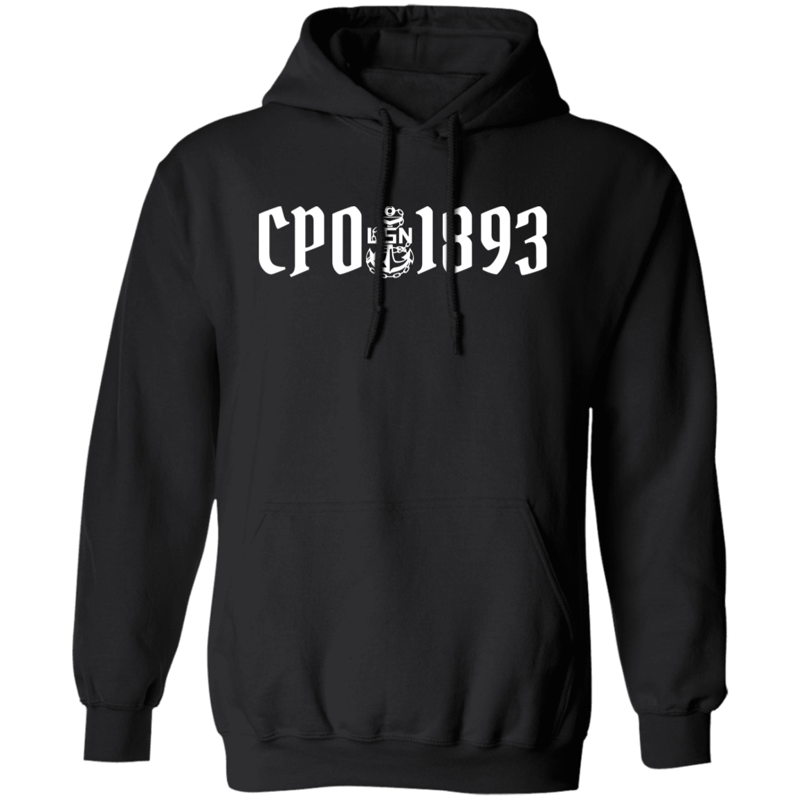 CPO 1893 White Pullover Hoodie