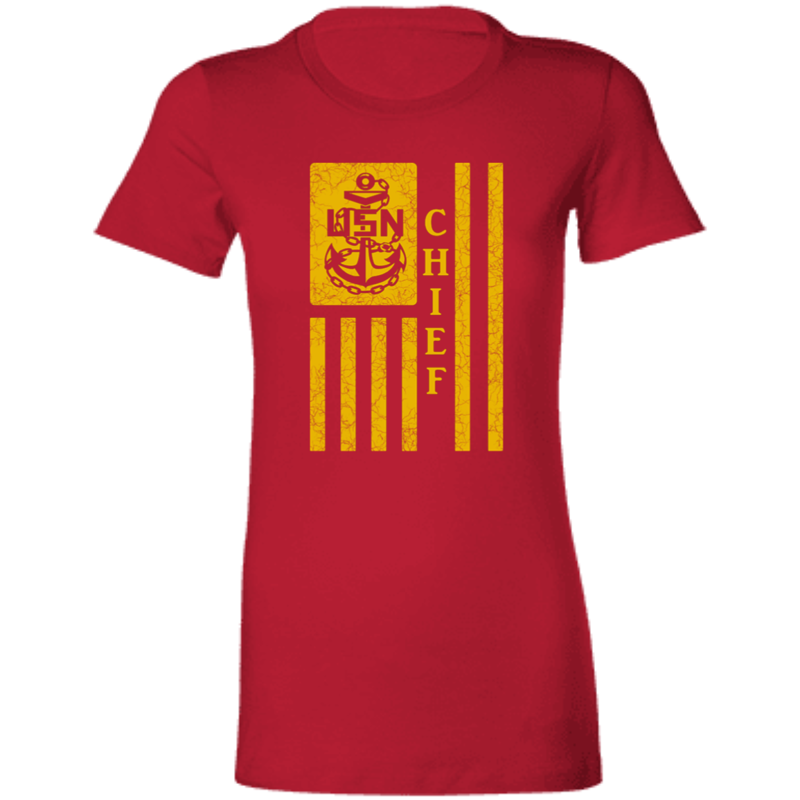 Chief Flag Gold Ladies' Favorite T-Shirt