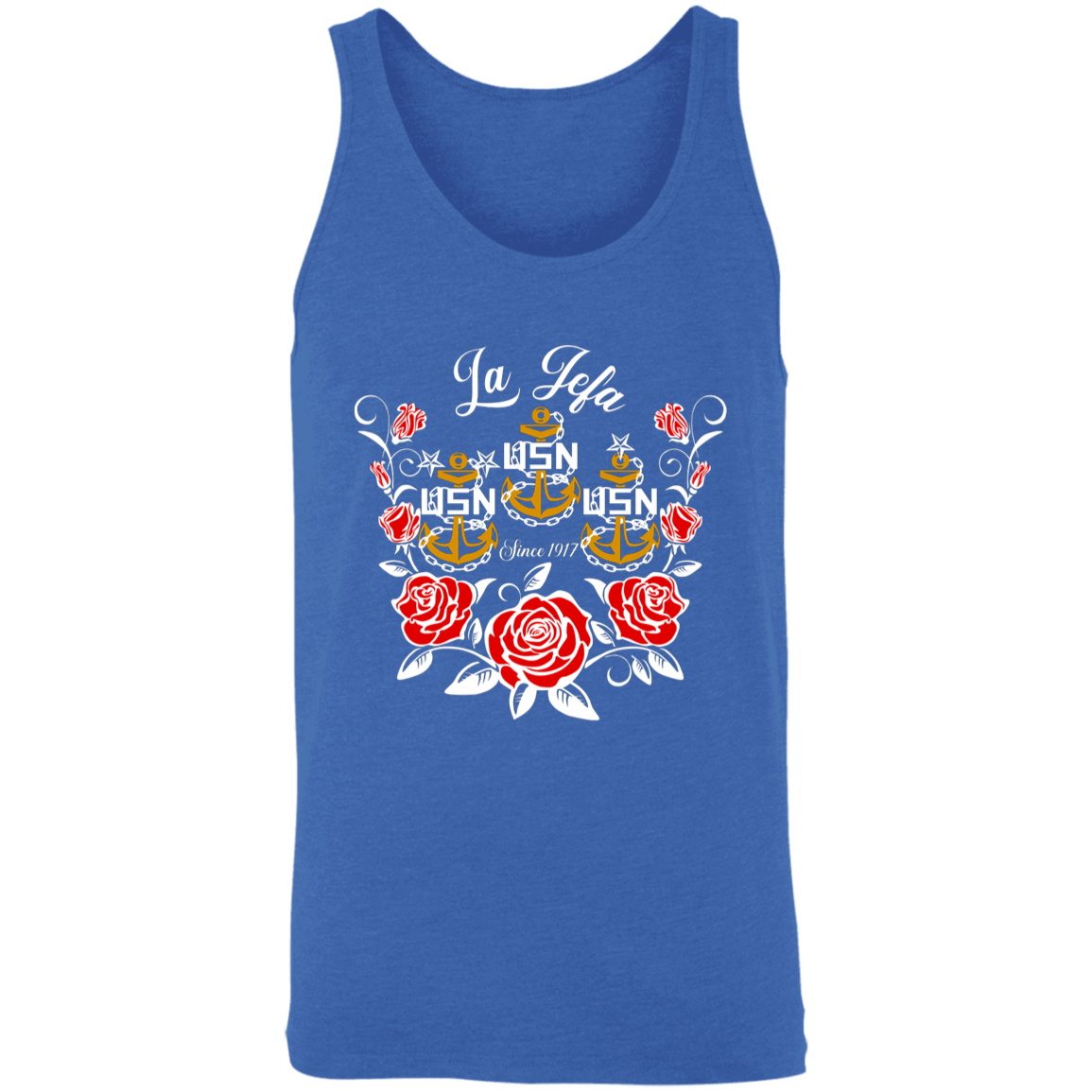 La Jefa Rose Gold Unisex Tank
