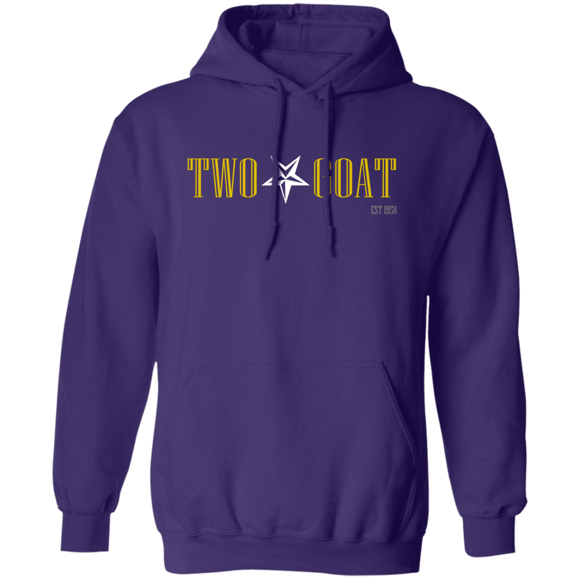 Two Star Goat Gold Pullover Hoodie