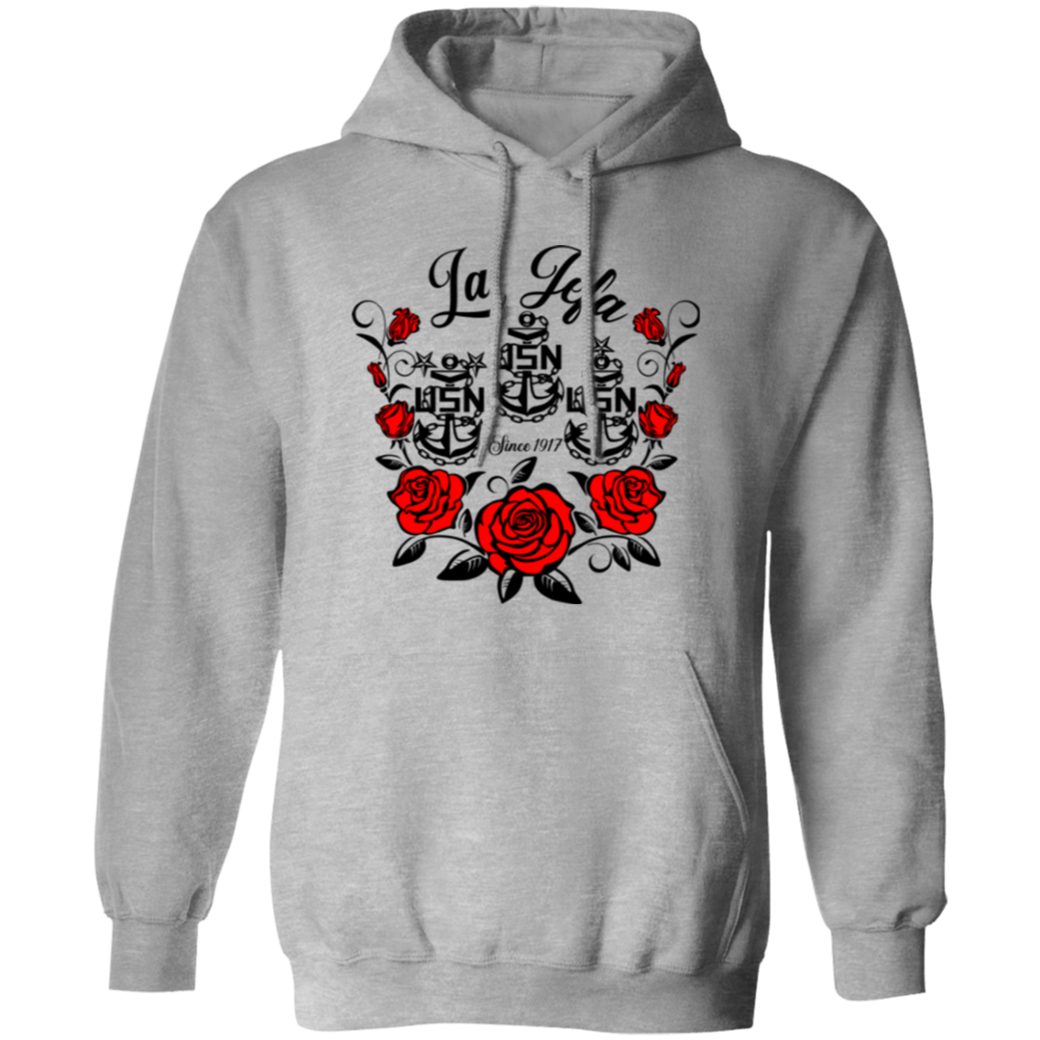 La Jefa Rose Pullover Hoodie
