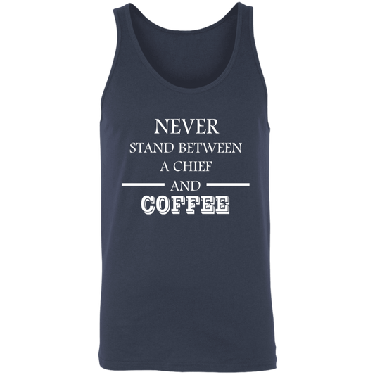 Coffee Love White Design Unisex Tank