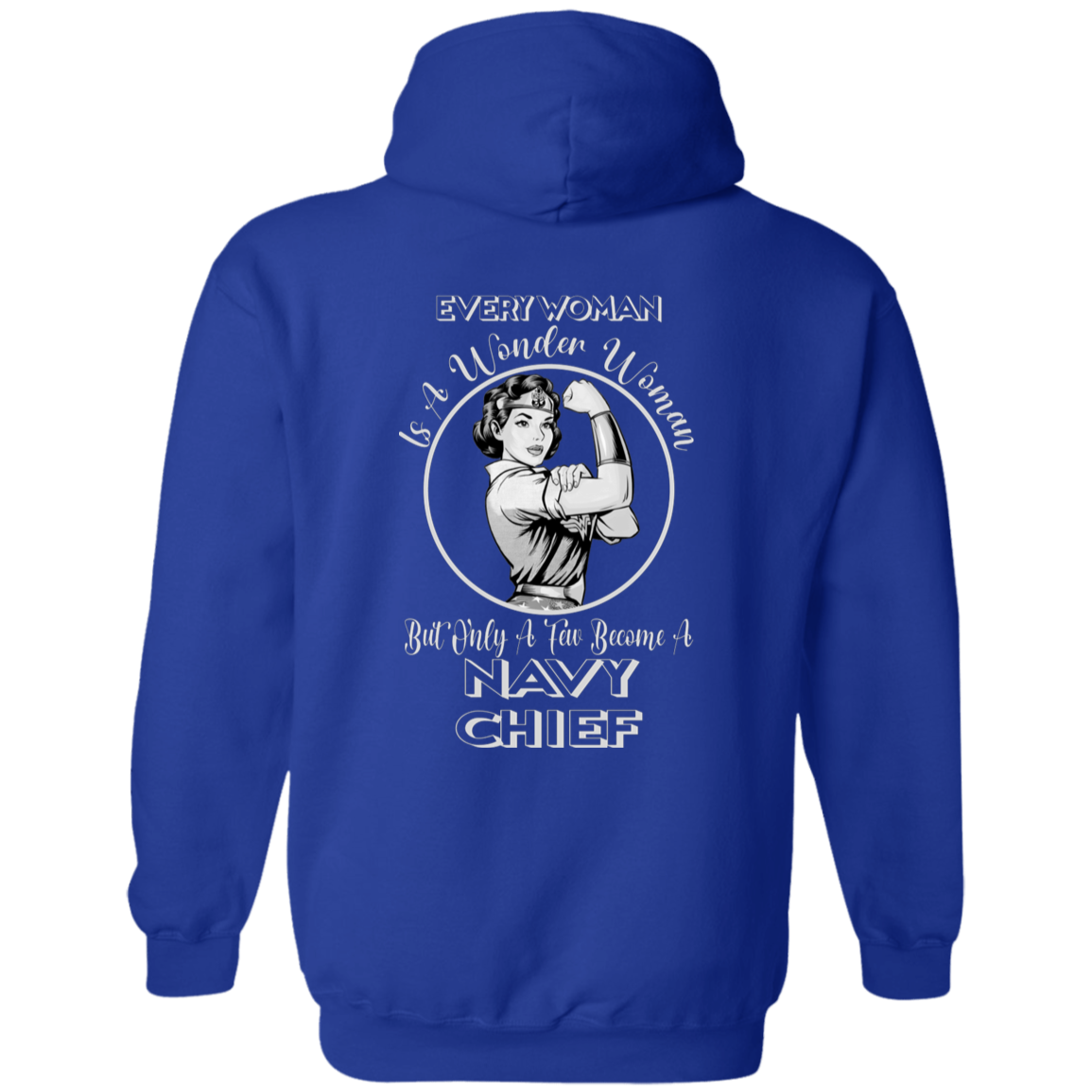 Every Wonder Woman BW Pullover Hoodie