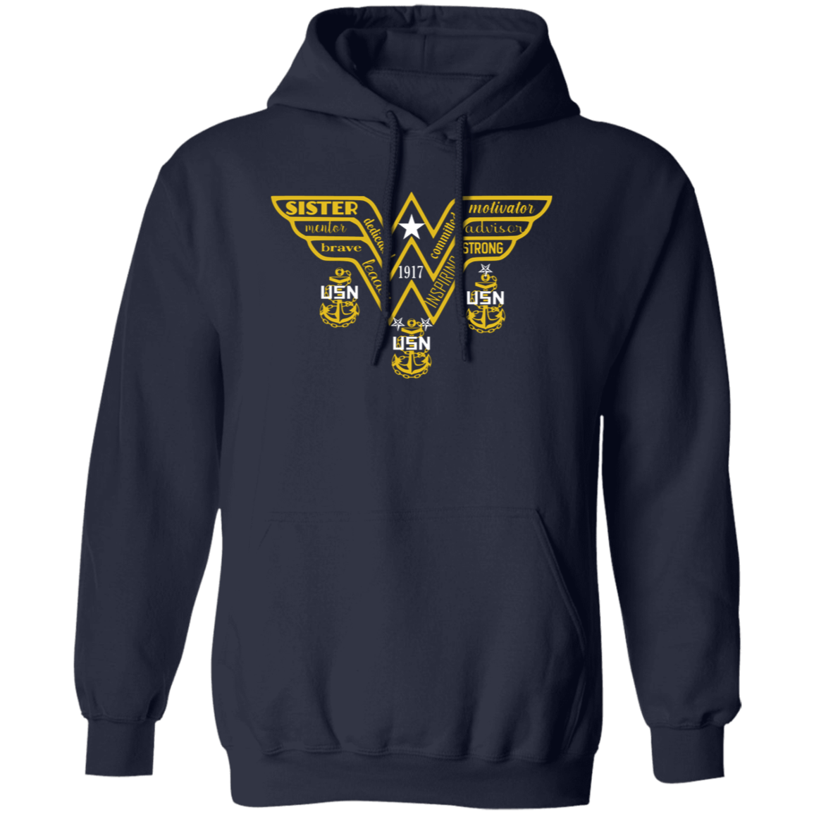 WW CPO Gold Pullover Hoodie