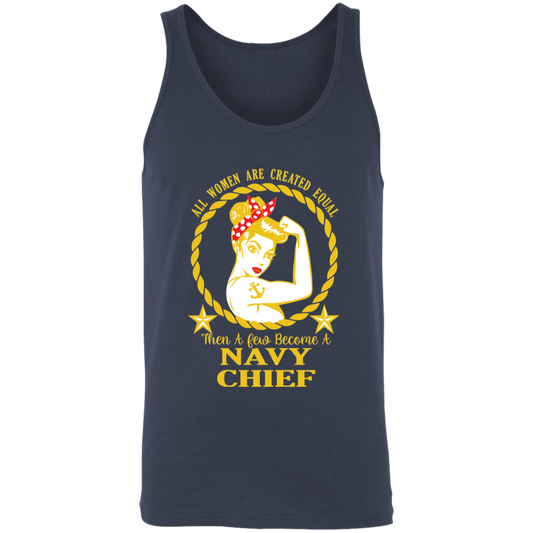 Navy Girl V2 Unisex Tank