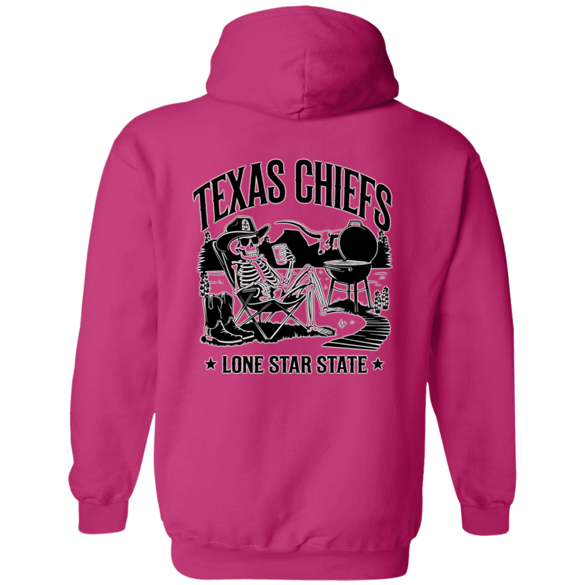 Lone Star State Texas Chiefs FB Pullover Hoodie