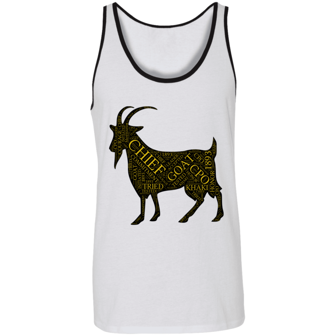 Goat Word Unisex Tank