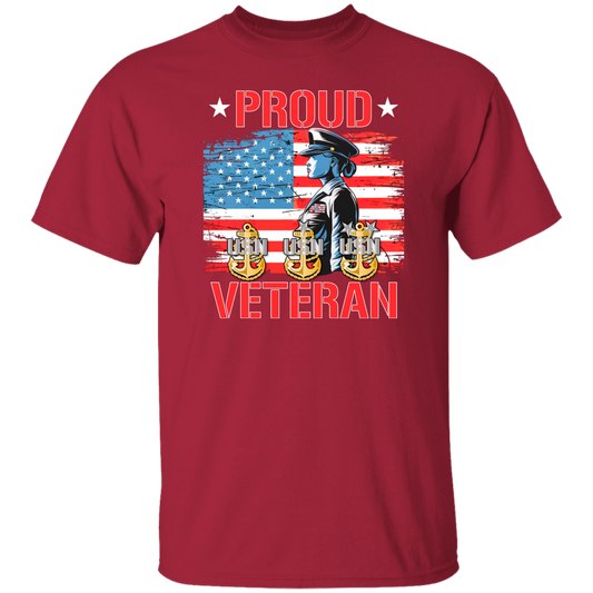 Proud Veteran 5.3 oz. T-Shirt