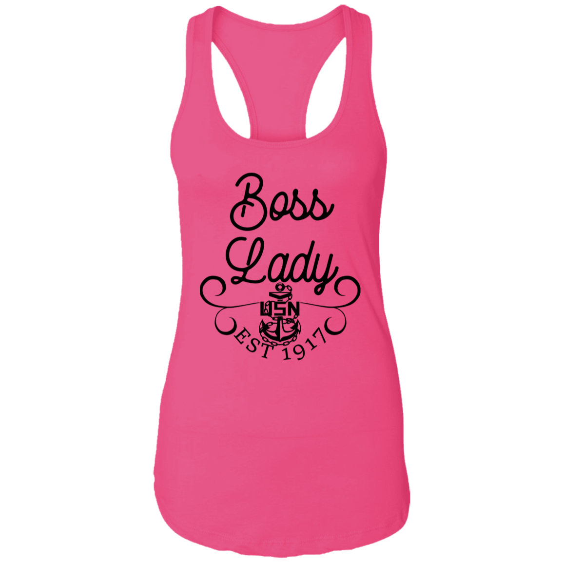 Boss Lady Ladies Racerback Tank