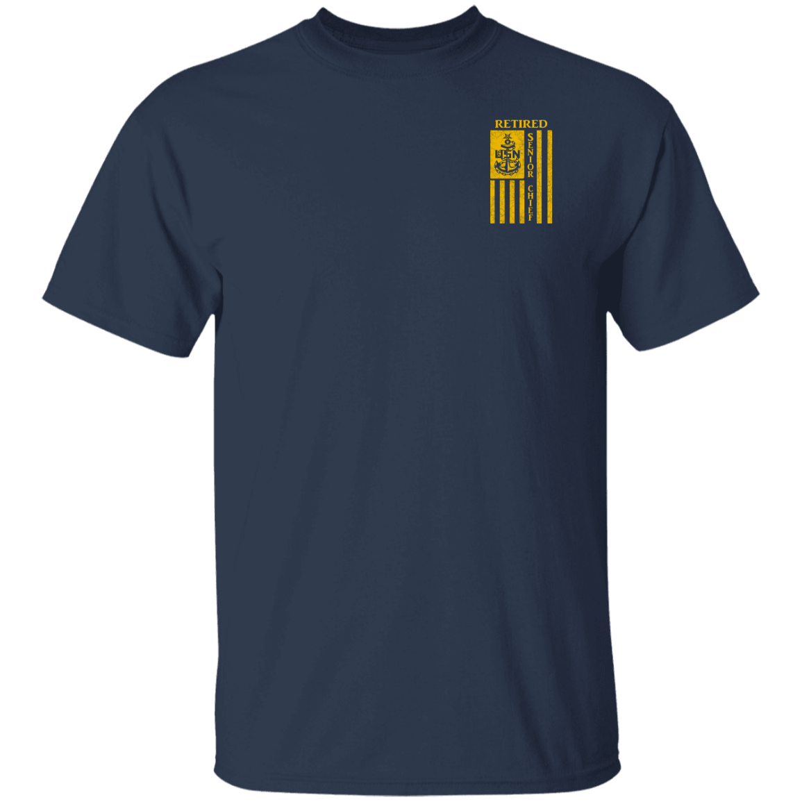 Retired Senior Chief Flag FB T-Shirt