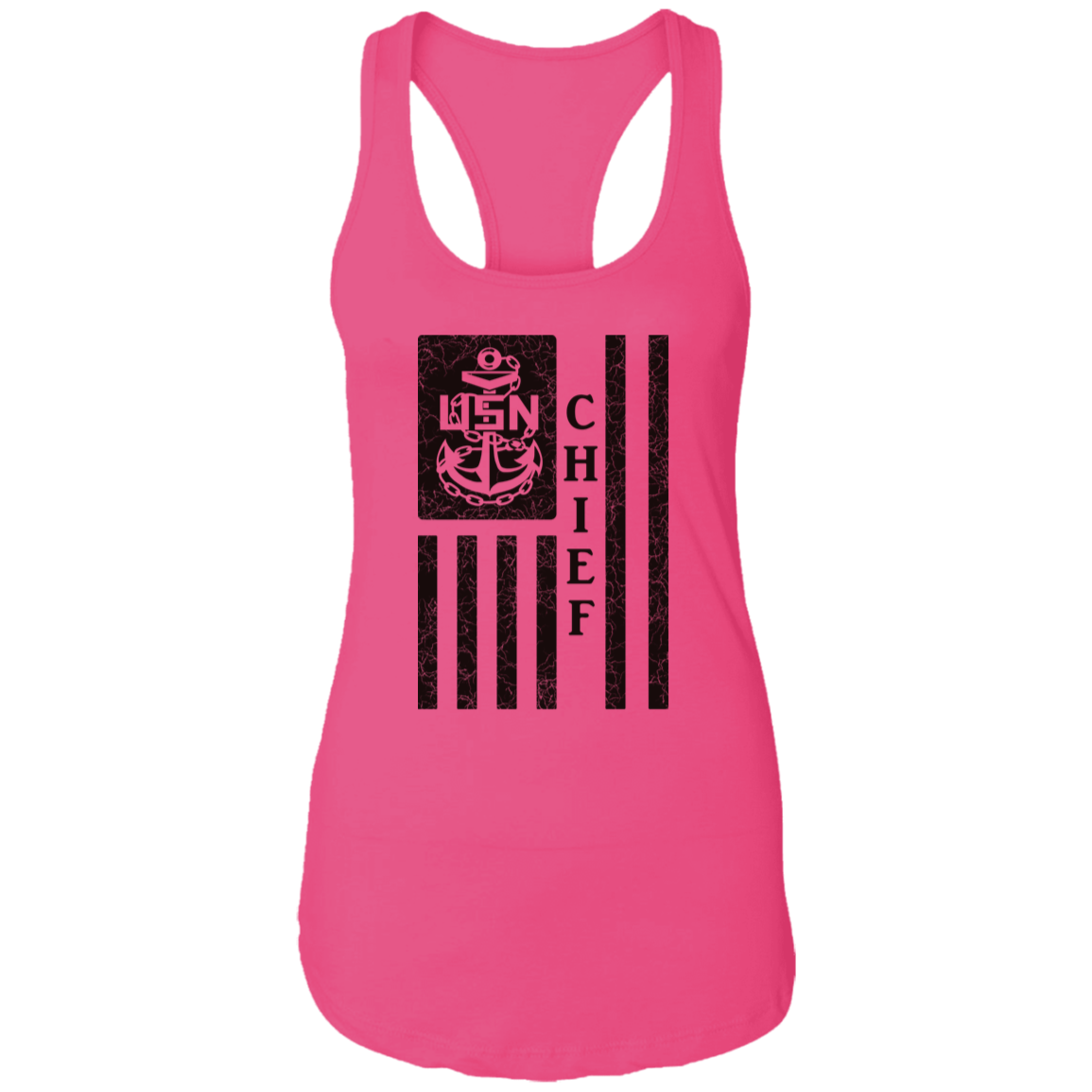 Chief Flag Ladies Racerback Tank
