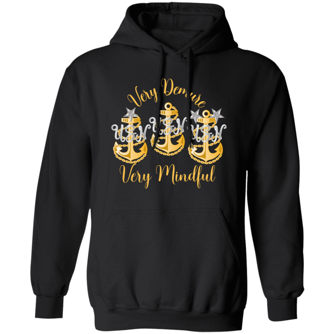 Very Demure Pullover Hoodie
