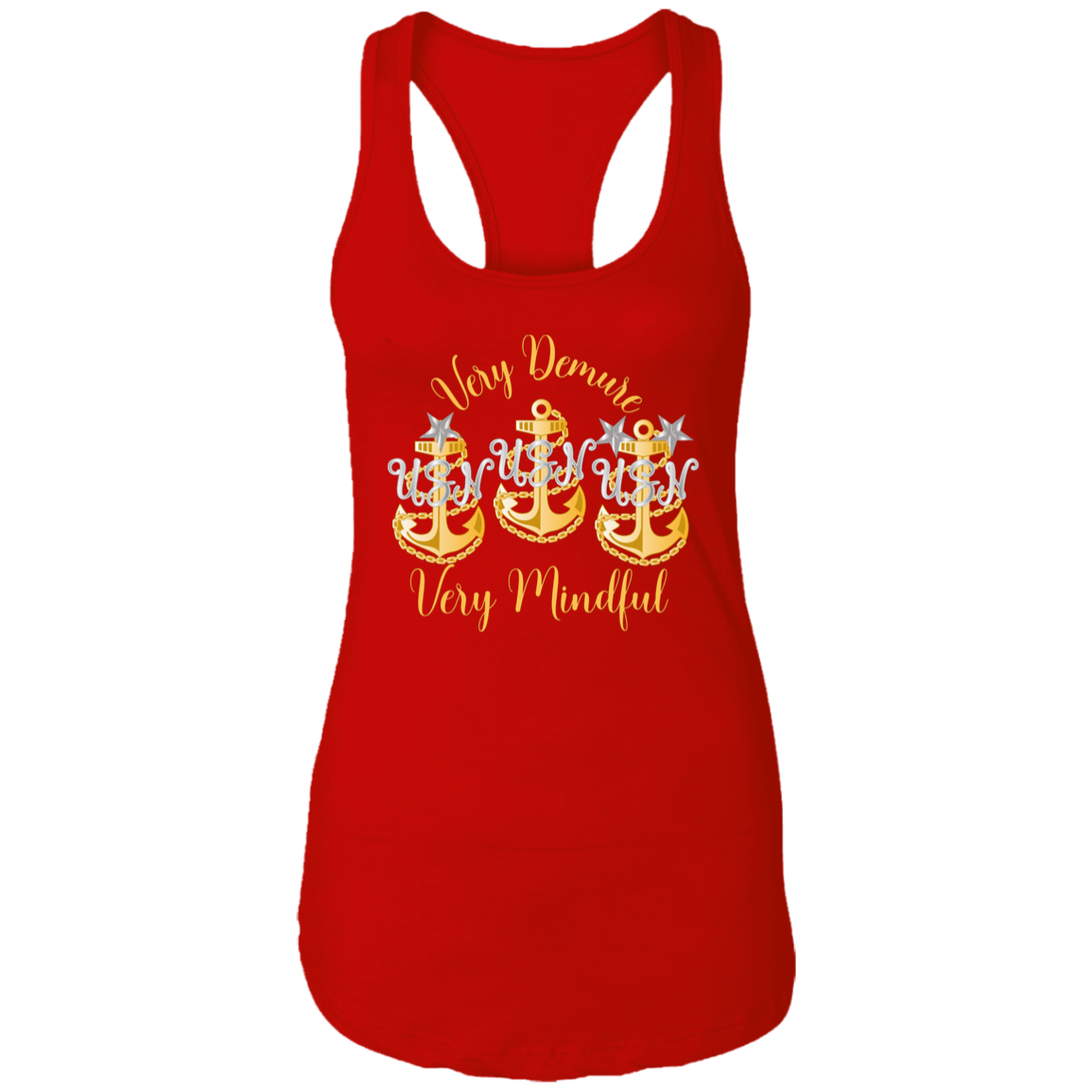 Very Demure Ladies Racerback Tank